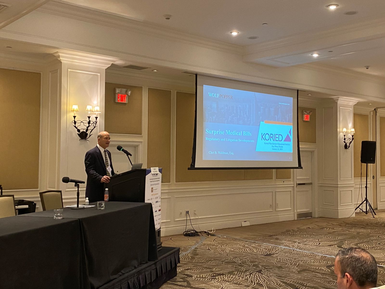 Wolf Popper LLP Wolf Popper Partner Chet Waldman Spoke on “Surprise